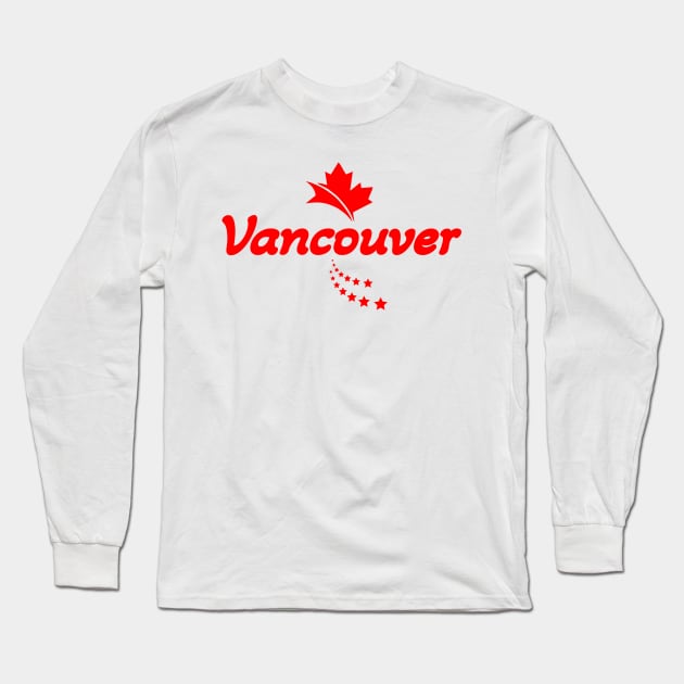 Vancouver Long Sleeve T-Shirt by VISUALUV